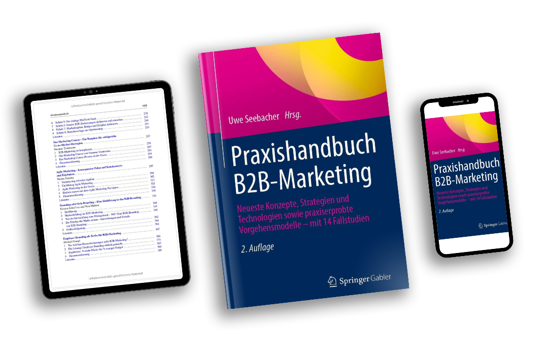 Praxishandbuch B2B-Marketing - erschienen im Springer Verlag