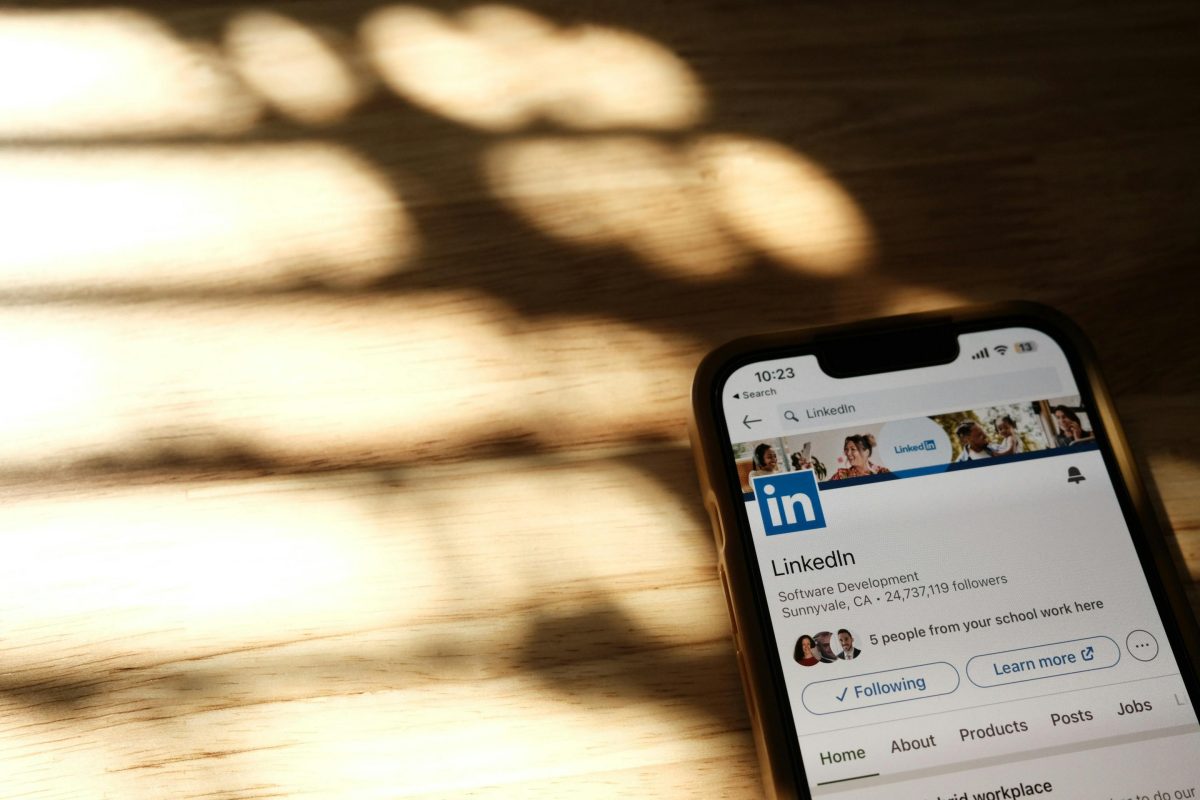 LinkedIn am SmartPhone